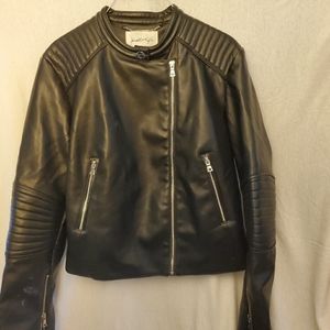 Kendall & Kylie Faux Leather Jacket
